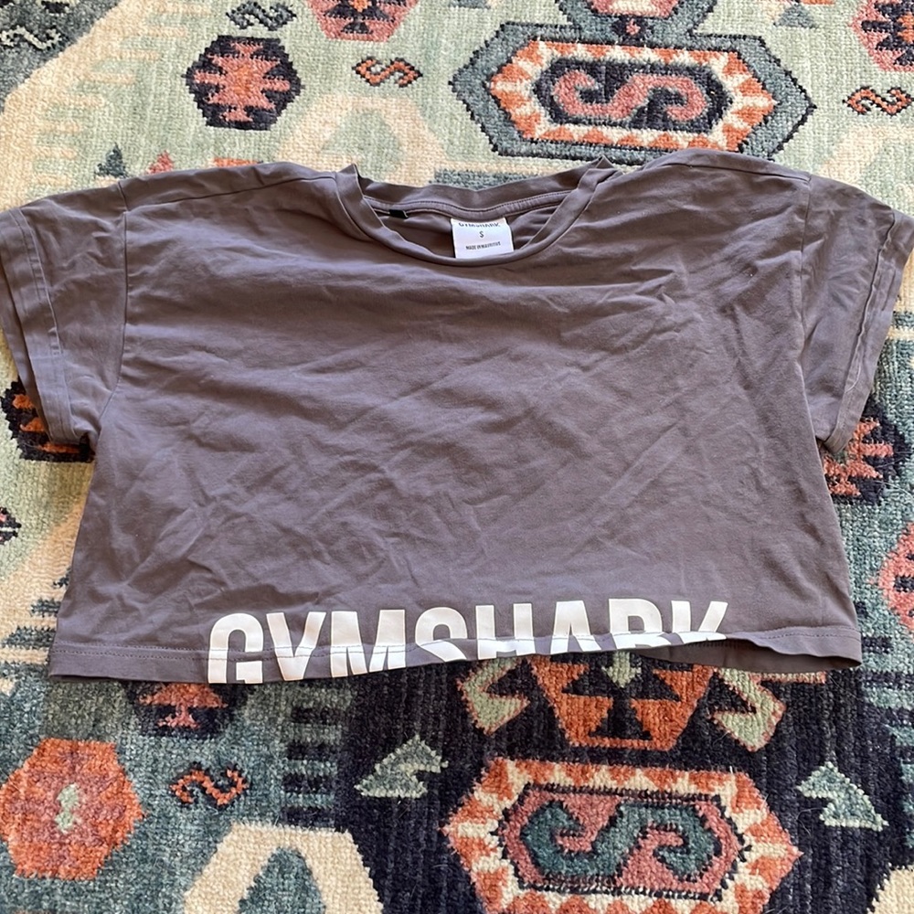 Gymshark fraction crop top
